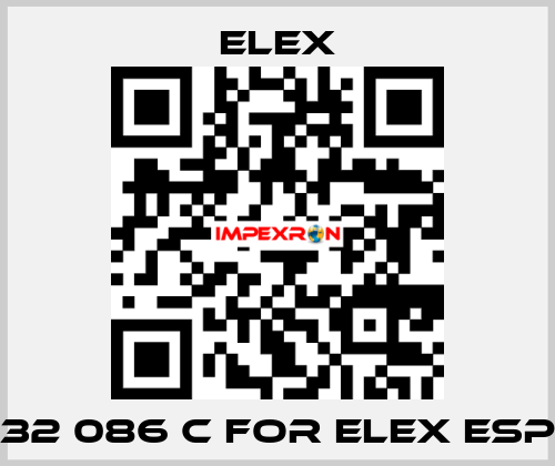 132 086 C FOR ELEX ESP  Elex