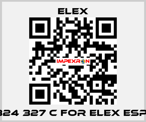 324 327 C FOR ELEX ESP  Elex