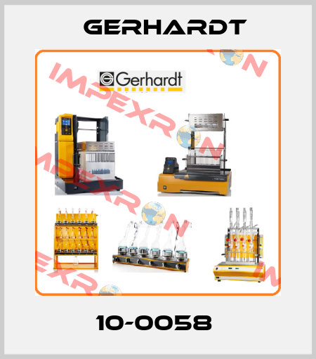 10-0058  Gerhardt