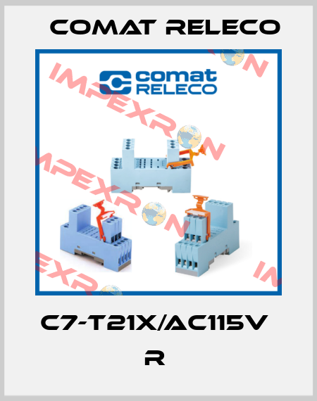 C7-T21X/AC115V  R  Comat Releco