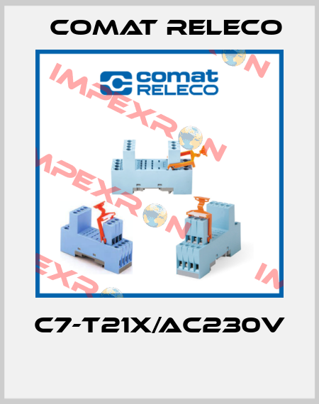 C7-T21X/AC230V  Comat Releco