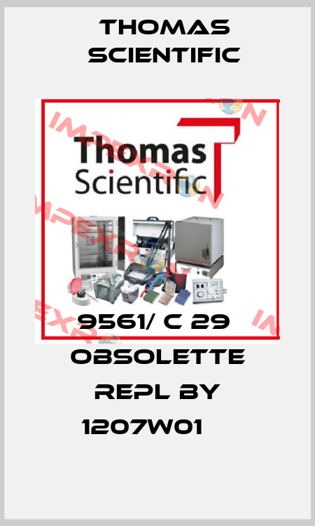 9561/ C 29  obsolette repl by 1207W01     Thomas Scientific