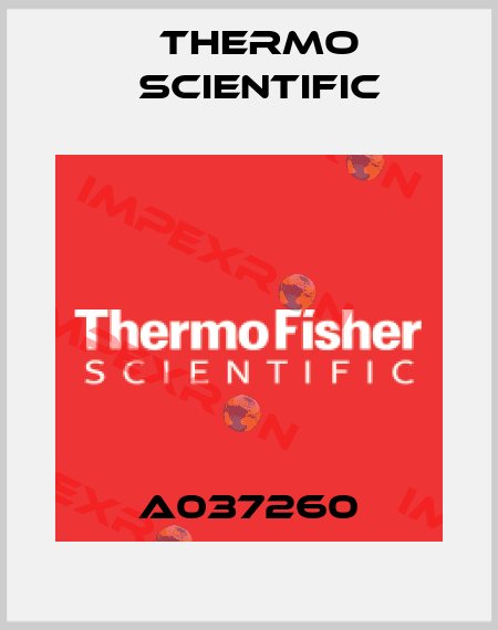 A037260 Thermo Scientific