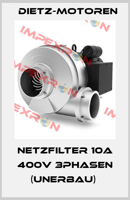 NETZFILTER 10A 400V 3Phasen (Unerbau)  Dietz-Motoren