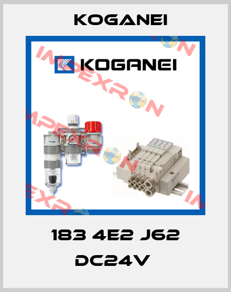 183 4E2 J62 DC24V  Koganei