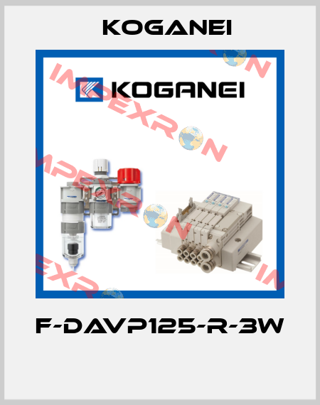 F-DAVP125-R-3W  Koganei