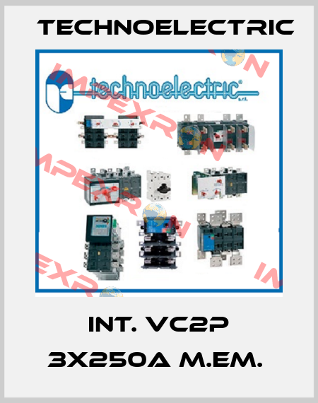 INT. VC2P 3X250A M.EM.  Technoelectric