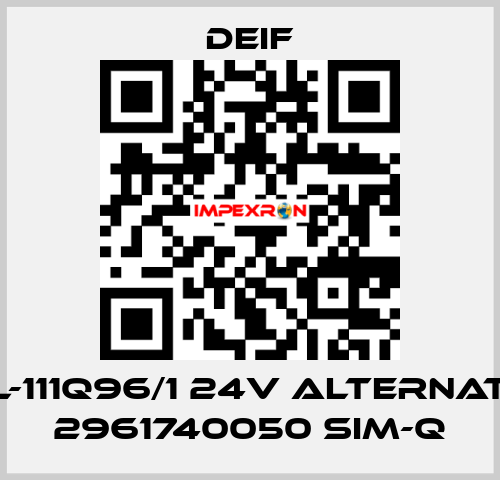 AAL-111Q96/1 24V alternative 2961740050 SIM-Q Deif