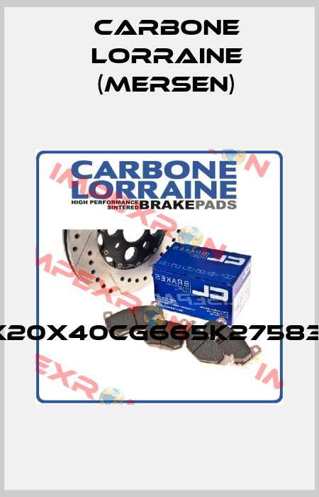 40X20X40CG665K27583108  Carbone Lorraine (Mersen)