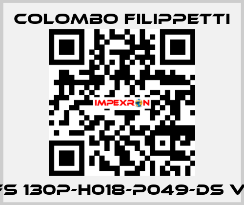 CFS 130P-H018-P049-DS VX  Colombo Filippetti