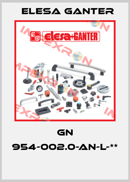 GN 954-002.0-AN-L-**  Elesa Ganter