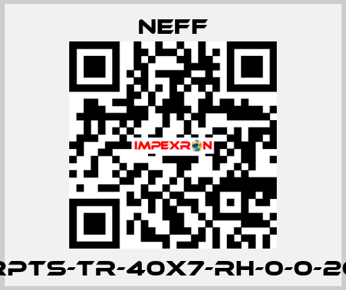 TGS-RPTS-Tr-40x7-RH-0-0-2000-0 Neff