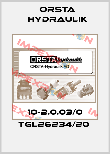 10-2.0.03/0 TGL26234/20  Orsta Hydraulik