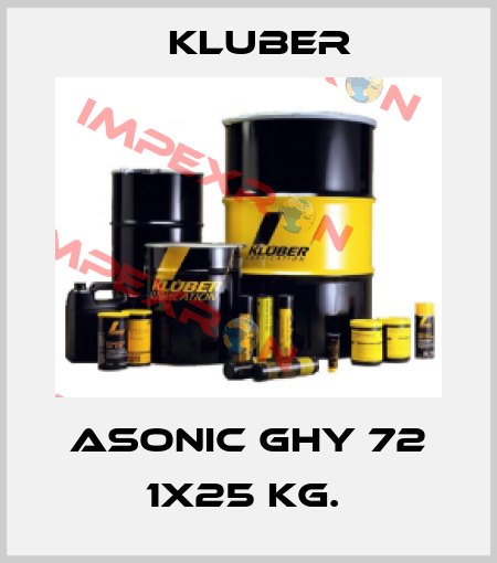 ASONIC GHY 72 1X25 KG.  Kluber