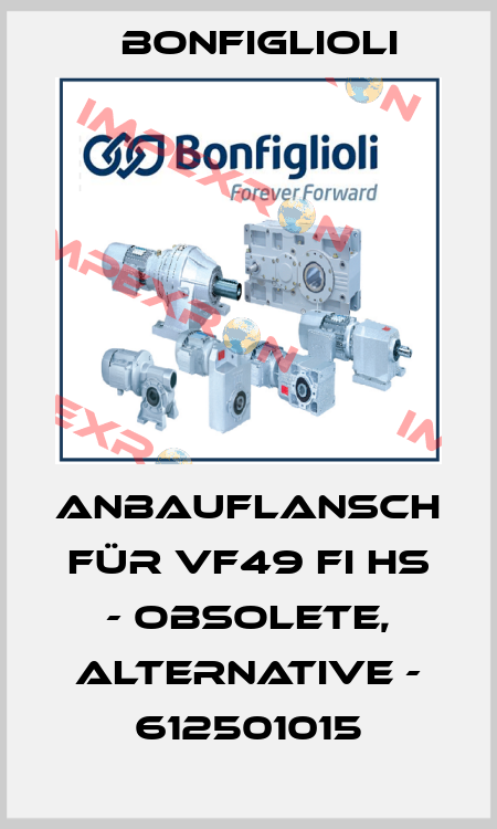 Anbauflansch für VF49 Fi HS - obsolete, alternative - 612501015 Bonfiglioli