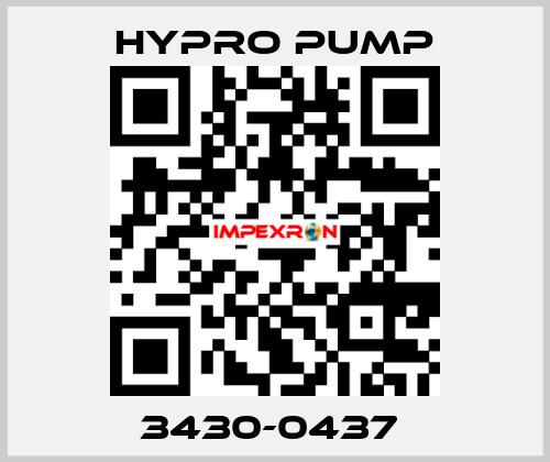 3430-0437  Hypro Pump
