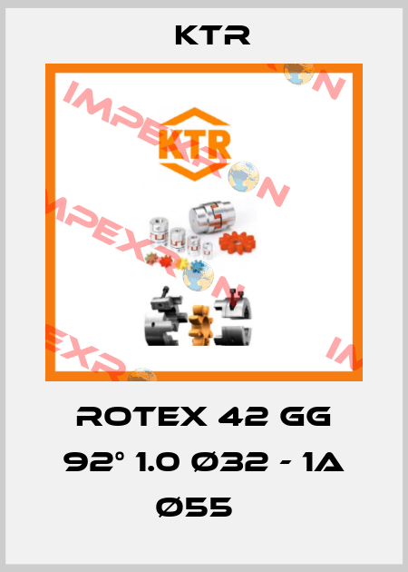 ROTEX 42 GG 92° 1.0 Ø32 - 1A Ø55   KTR