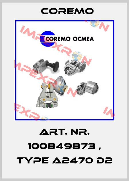 Art. Nr. 100849873 , Type A2470 D2 Coremo