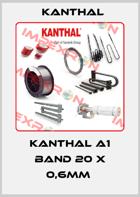 Kanthal A1 Band 20 x 0,6mm  Kanthal