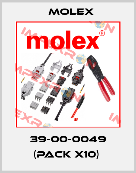 39-00-0049 (pack x10)  Molex