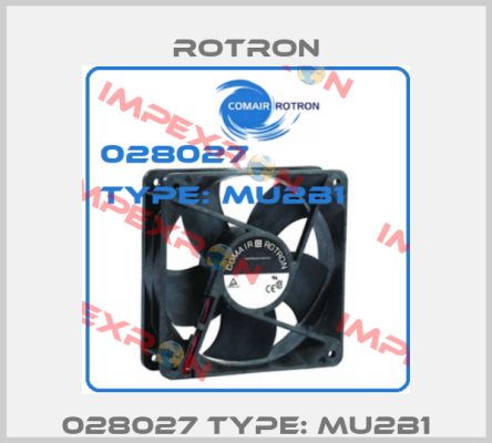 028027 Type: MU2B1 Rotron