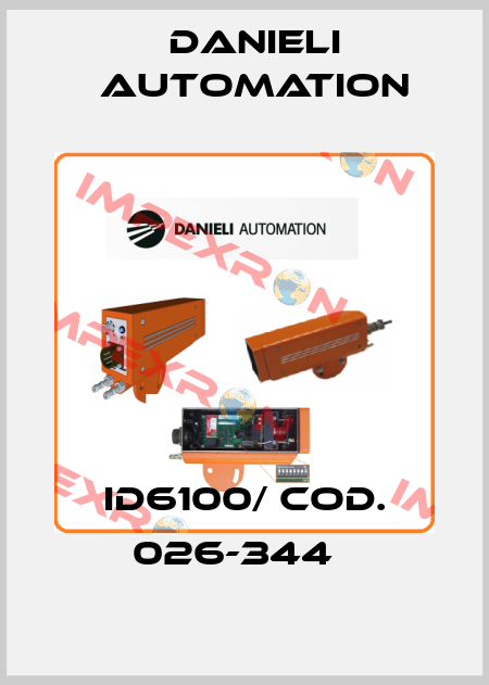 ID6100/ cod. 026-344   DANIELI AUTOMATION