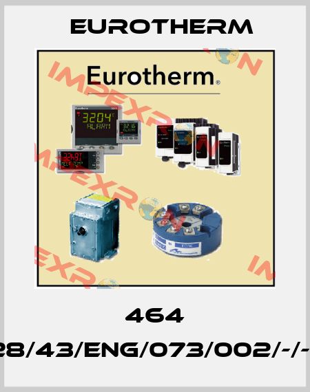464 117/28/43/ENG/073/002/-/-/-/-// Eurotherm