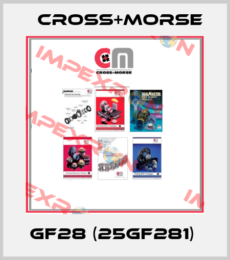 GF28 (25GF281)  Cross+Morse