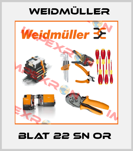 BLAT 22 SN OR  Weidmüller