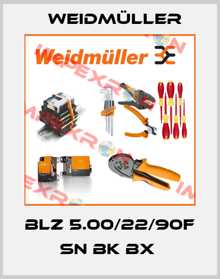 BLZ 5.00/22/90F SN BK BX  Weidmüller