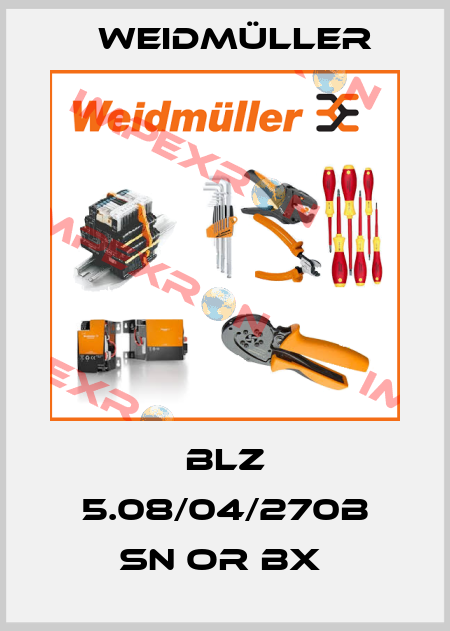 BLZ 5.08/04/270B SN OR BX  Weidmüller