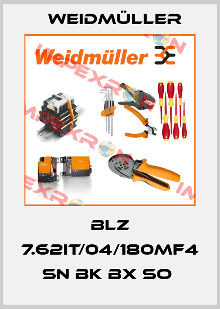BLZ 7.62IT/04/180MF4 SN BK BX SO  Weidmüller
