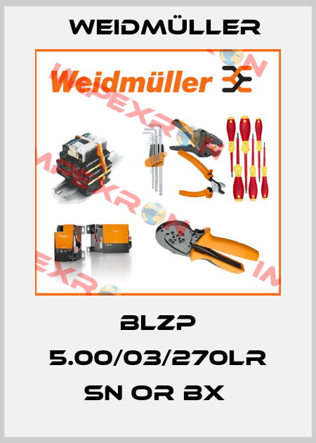 BLZP 5.00/03/270LR SN OR BX  Weidmüller