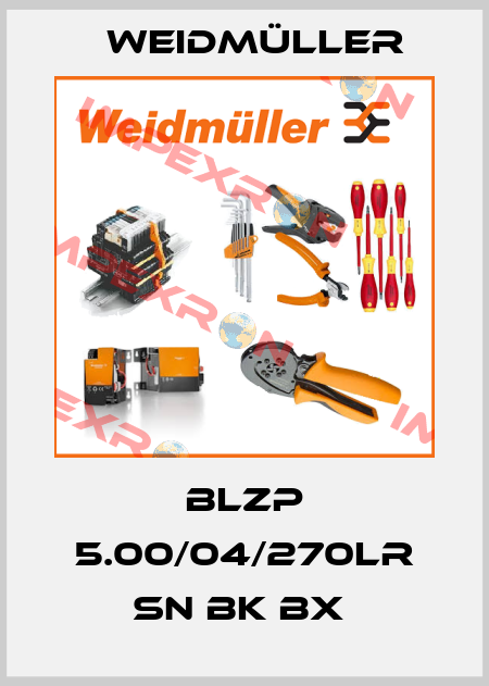 BLZP 5.00/04/270LR SN BK BX  Weidmüller