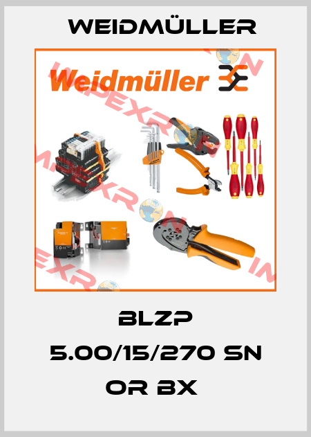 BLZP 5.00/15/270 SN OR BX  Weidmüller