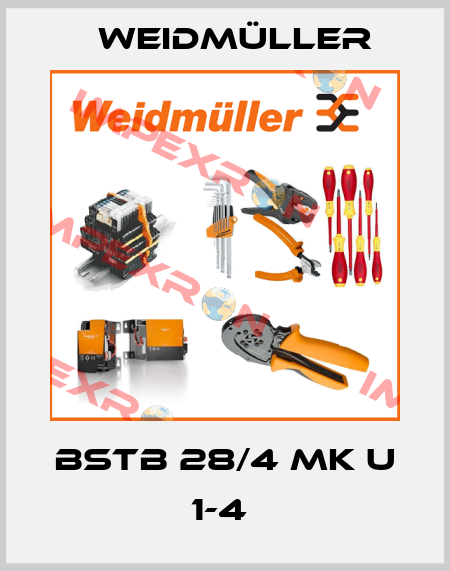 BSTB 28/4 MK U 1-4  Weidmüller