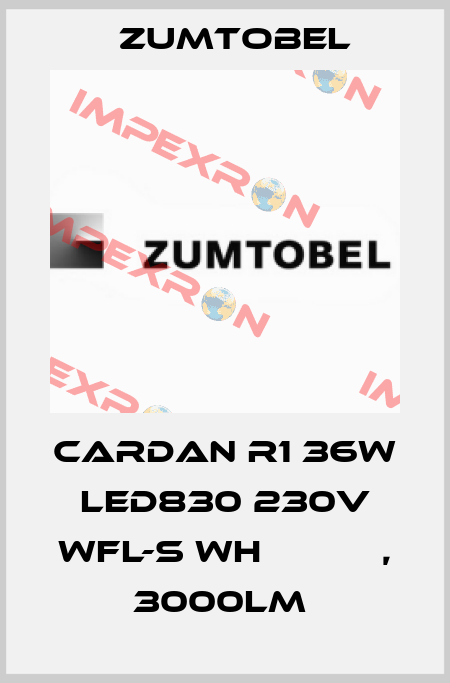 CARDAN R1 36W LED830 230V WFL-S WHС ЕПРА, 3000LM  Zumtobel