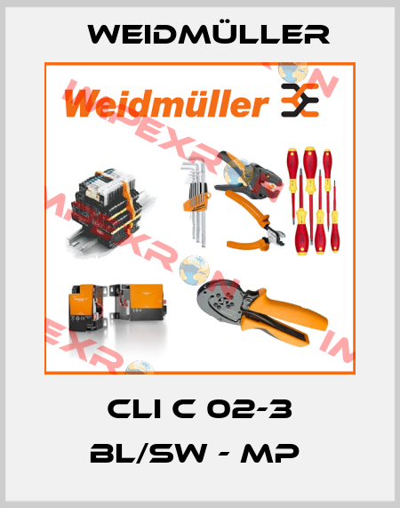 CLI C 02-3 BL/SW - MP  Weidmüller