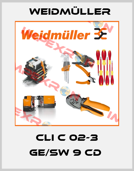 CLI C 02-3 GE/SW 9 CD  Weidmüller