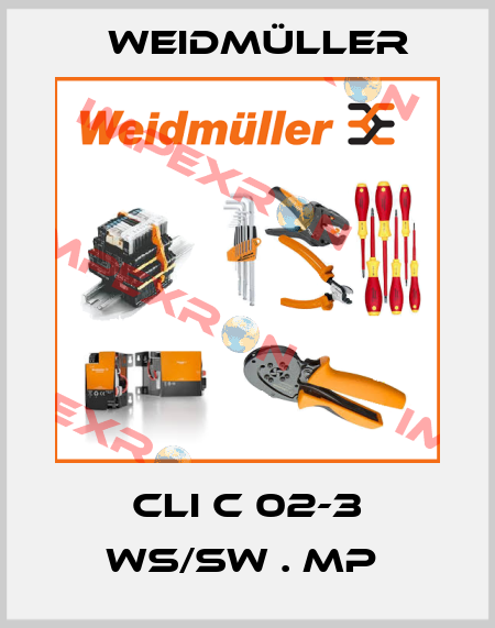 CLI C 02-3 WS/SW . MP  Weidmüller
