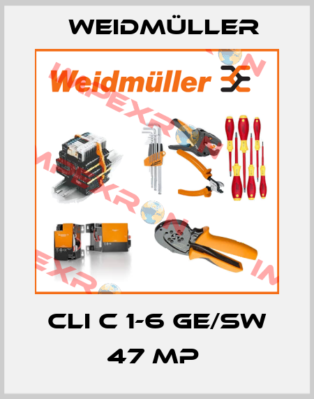CLI C 1-6 GE/SW 47 MP  Weidmüller