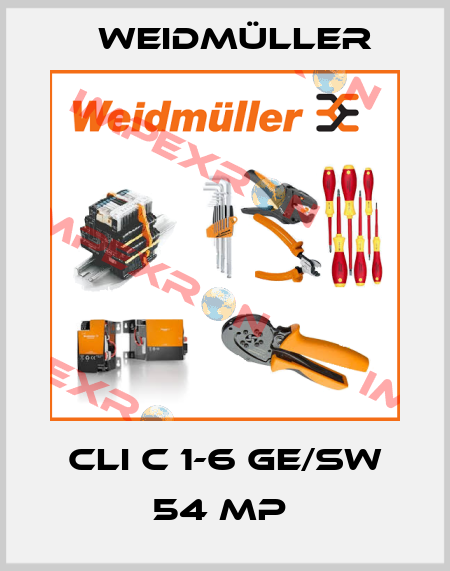 CLI C 1-6 GE/SW 54 MP  Weidmüller