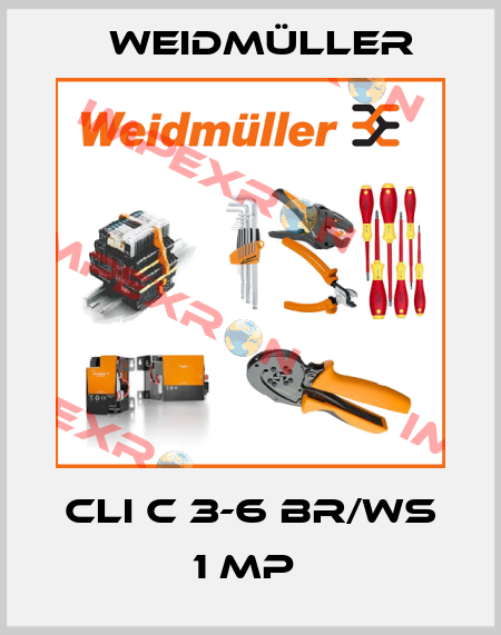 CLI C 3-6 BR/WS 1 MP  Weidmüller