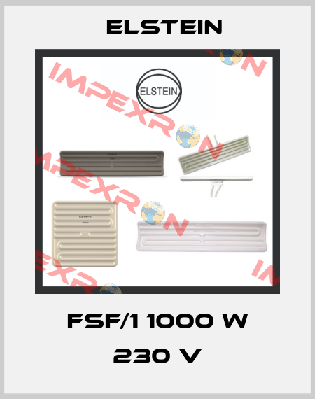 FSF/1 1000 W 230 V Elstein