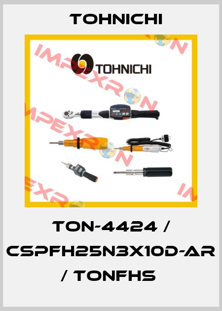 TON-4424 / CSPFH25N3X10D-AR / TONFHS  Tohnichi