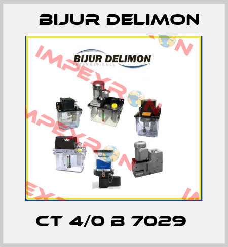 CT 4/0 B 7029  Bijur Delimon