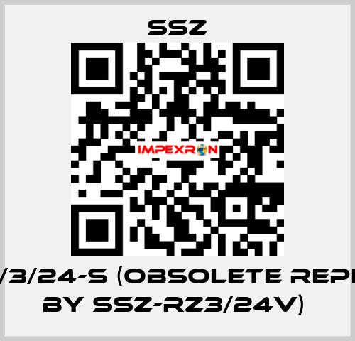 CVS/N/3/24-S (Obsolete replaced by SSZ-RZ3/24V)  Ssz