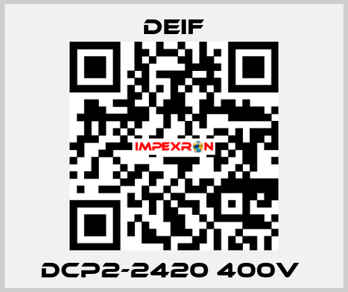 DCP2-2420 400V  Deif