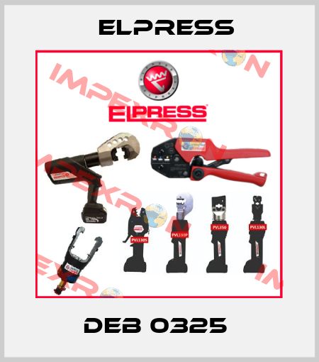 DEB 0325  Elpress