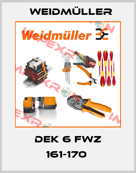 DEK 6 FWZ 161-170  Weidmüller
